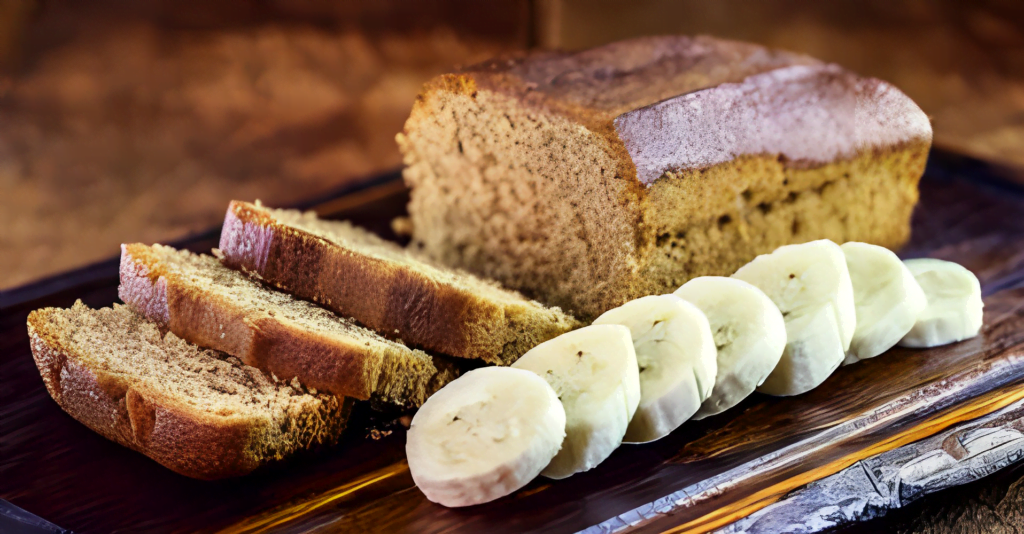 bolo de banana de liquidificador