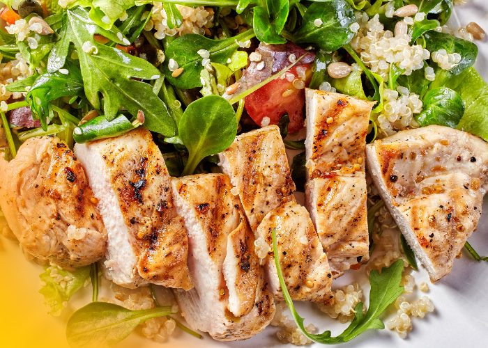 Salada de Quinoa com Legumes Assados