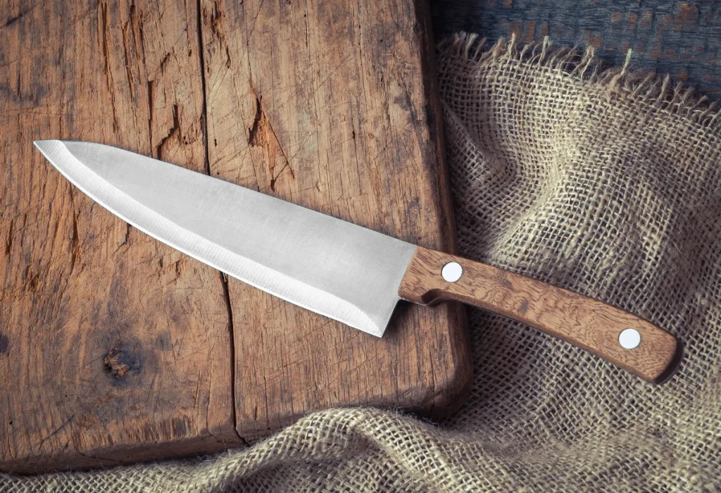 Tipos de facas de cozinha e suas utilizações