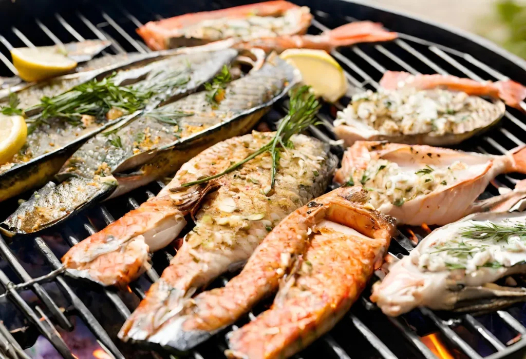 Dicas para grelhar peixes e frutos do mar
