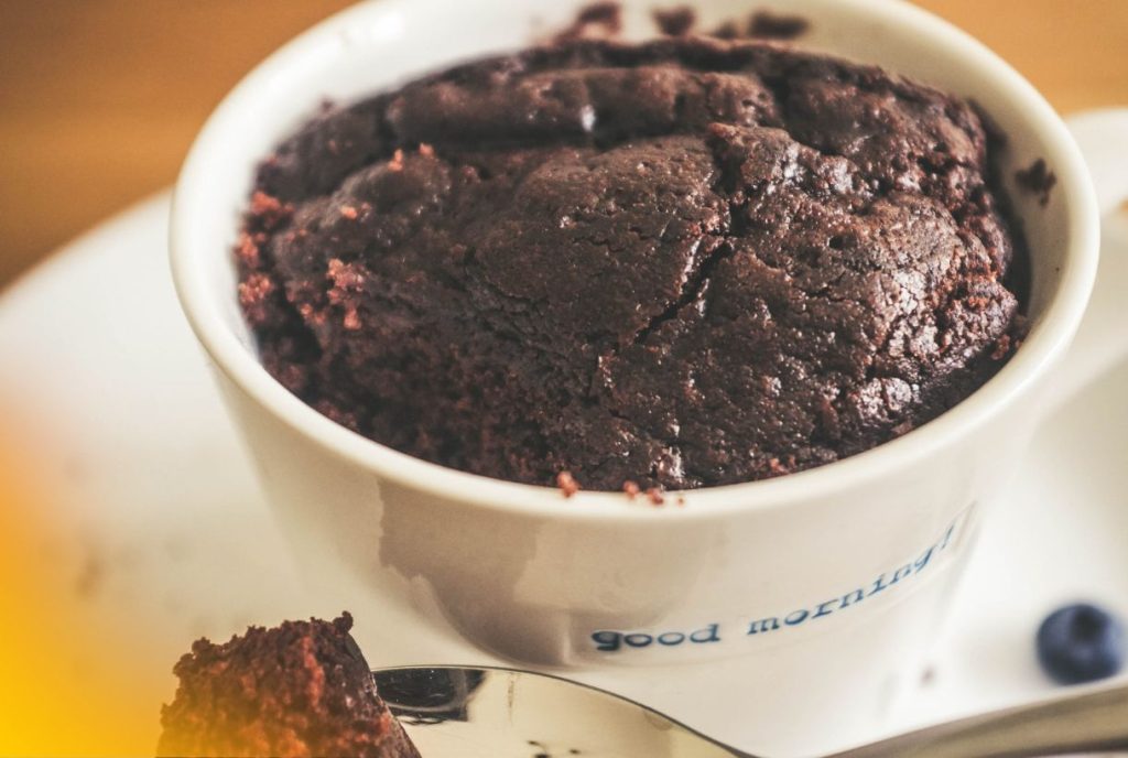 Receita Bolo de Caneca de Chocolate