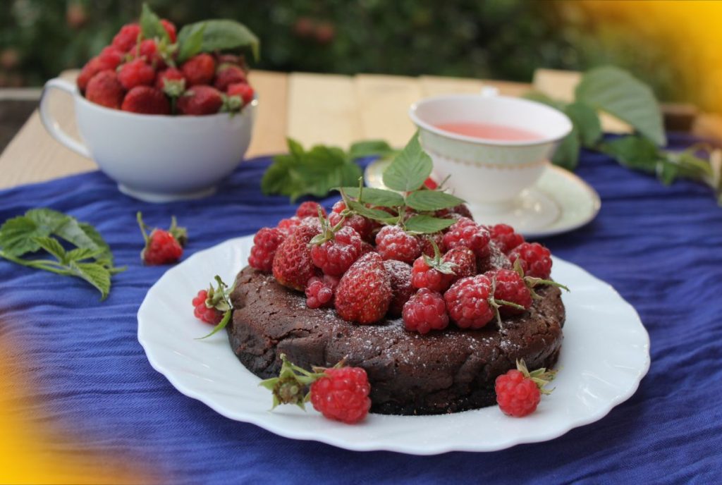 bolo de chocolate sem leite