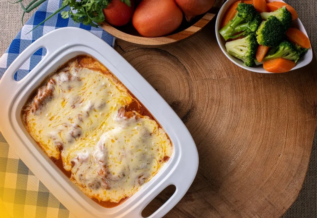 Berinjela à Parmegiana na Air Fryer