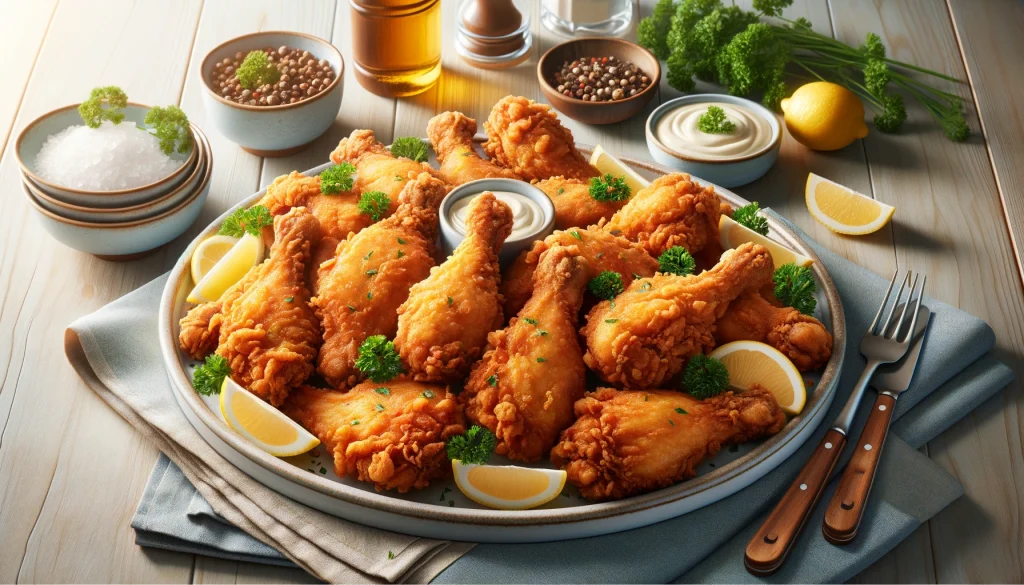 Receita de Frango Frito Crocante e Suculento