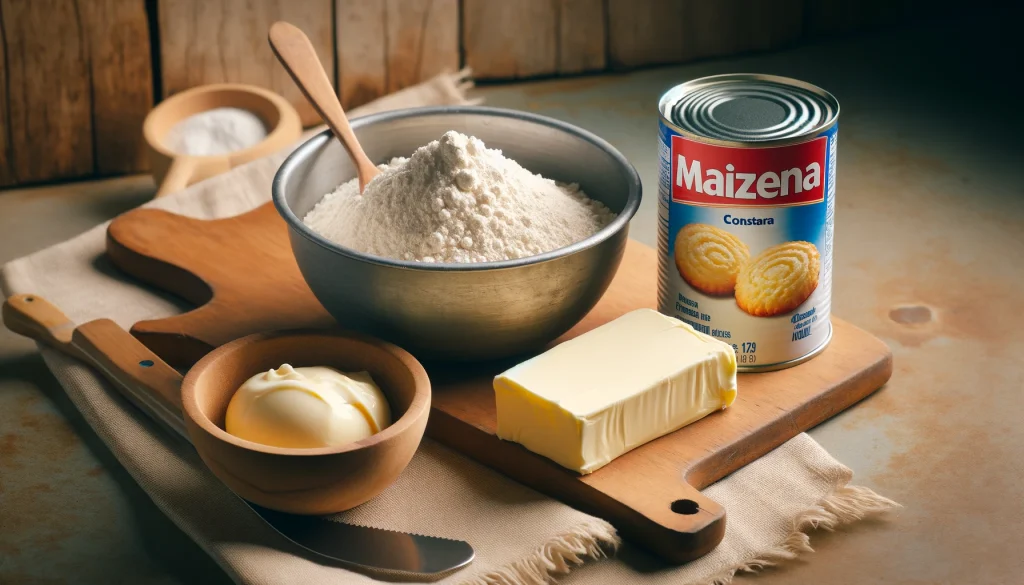 Ingredientes Essenciais para Fazer Biscoitos de Maizena com Apenas 3 Ingredientes