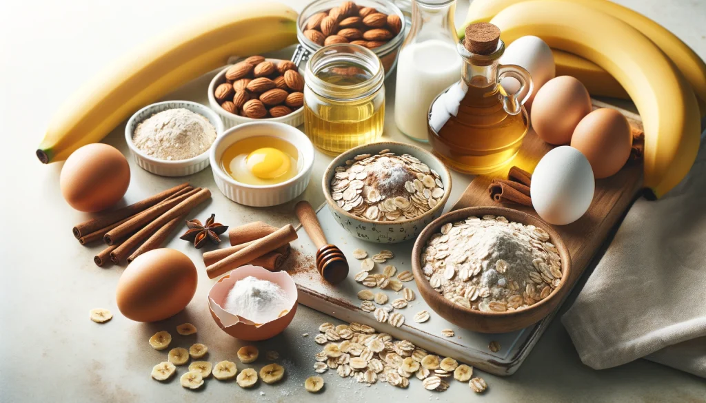Ingredientes Necessários para Fazer o Pão de Banana Fit