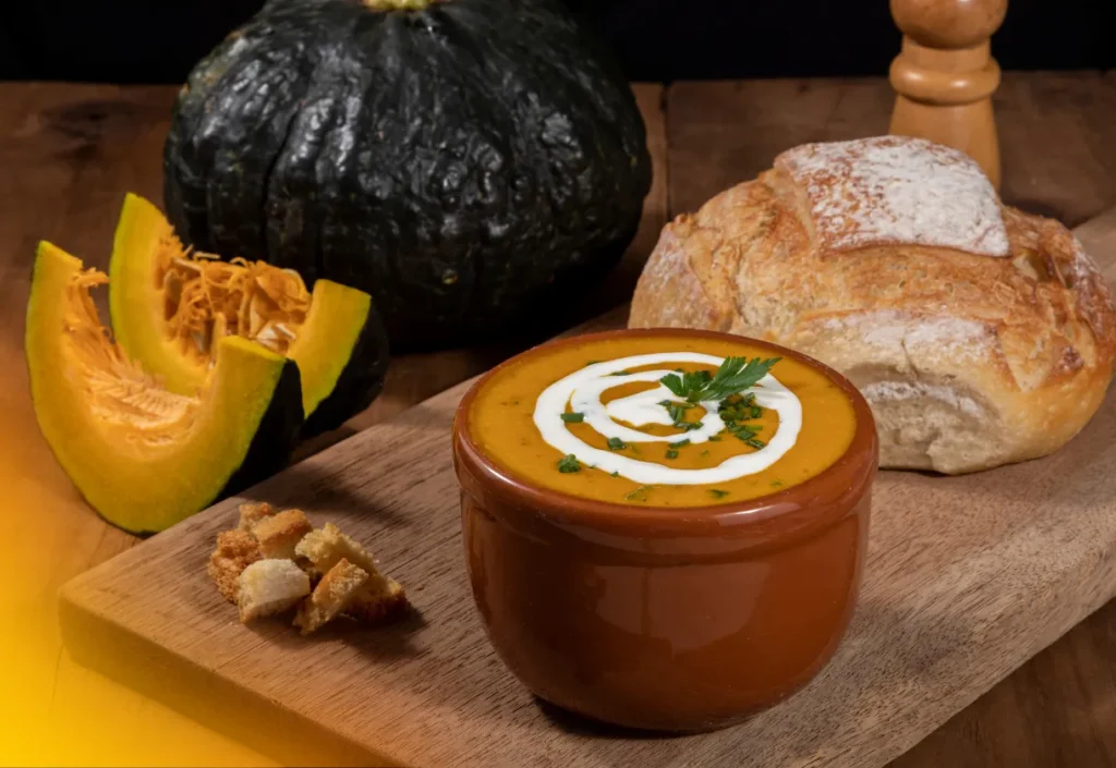 Ingredientes Necessários para Preparar o Caldo de Abóbora com Leite de Coco