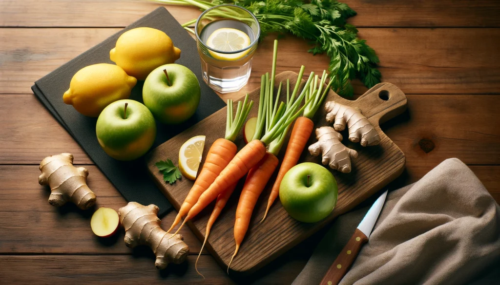 Ingredientes Necessários para o suco