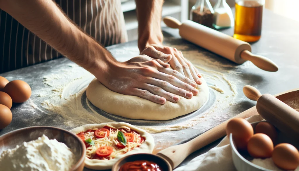 Modo de Preparo da Massa de Pizza Fácil