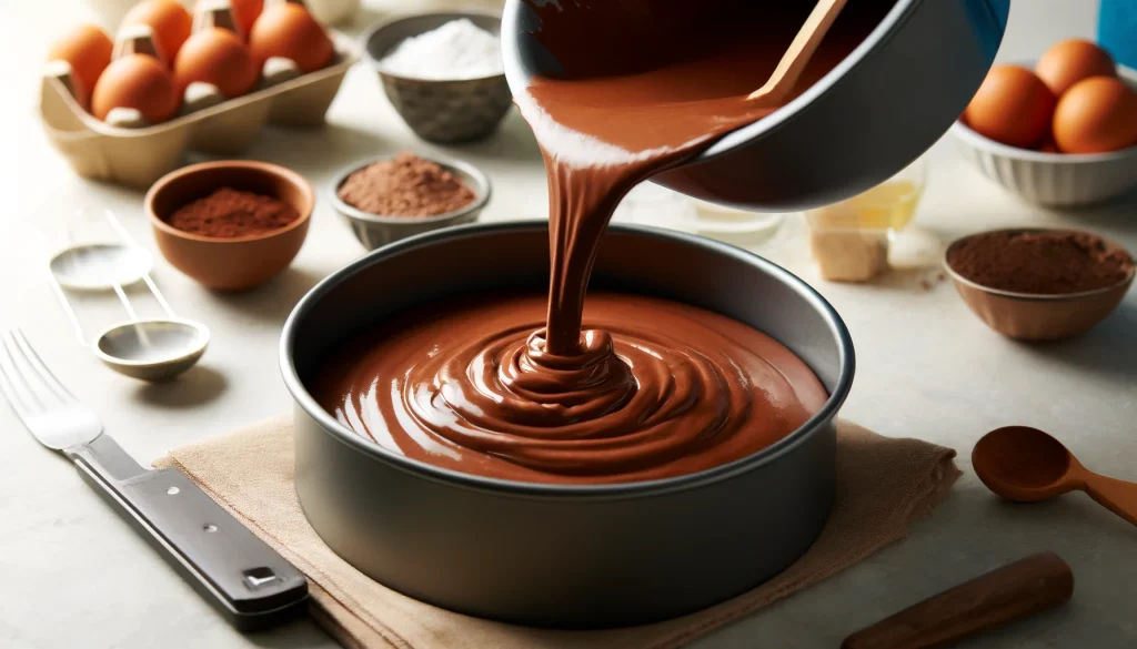 Modo de Preparo do Bolo de Chocolate