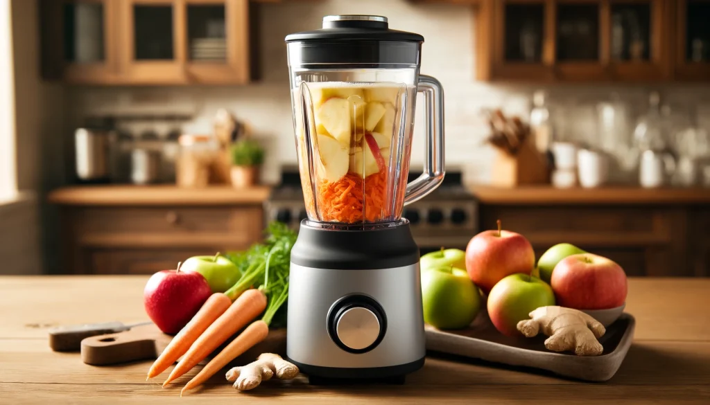 Modo de Preparo do Suco de Maçã com Cenoura
