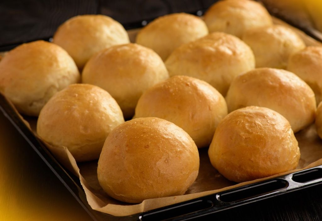 Receia de Pão de Batata Recheado com Mussarela