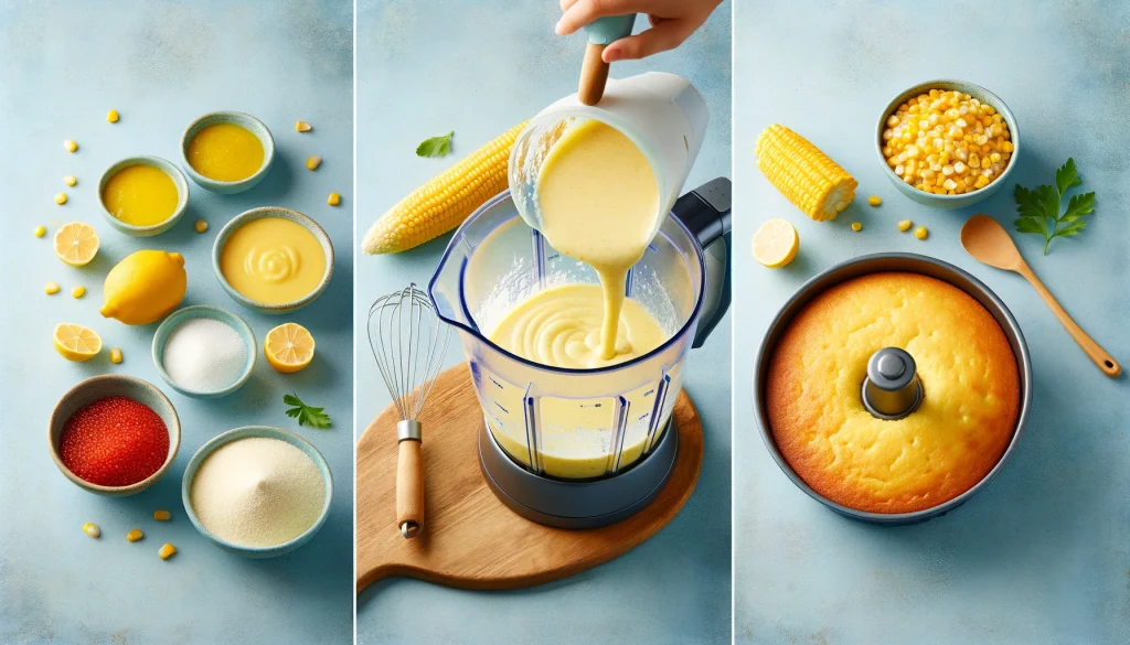 Passo a Passo para Preparar o Bolo Cremoso de Milho de Liquidificador