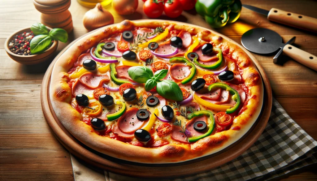 Pizza Caseira com Massa Fácil