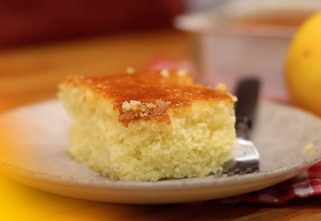 Receita bolo de laranja fofinho com calda