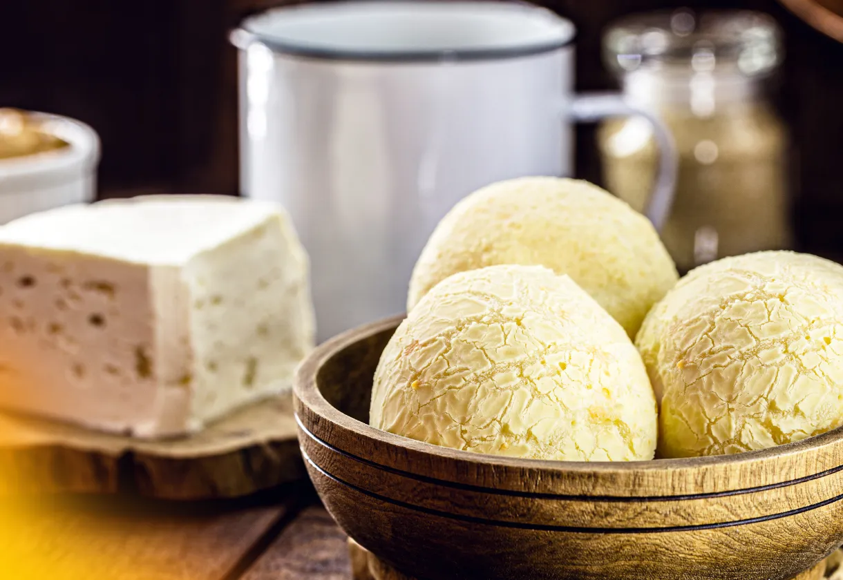 Receita de Biscoito de queijo mineiro