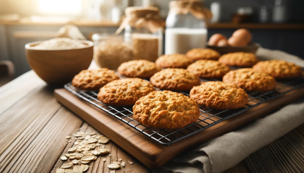 Receita de Cookies com Farinha de Aveia