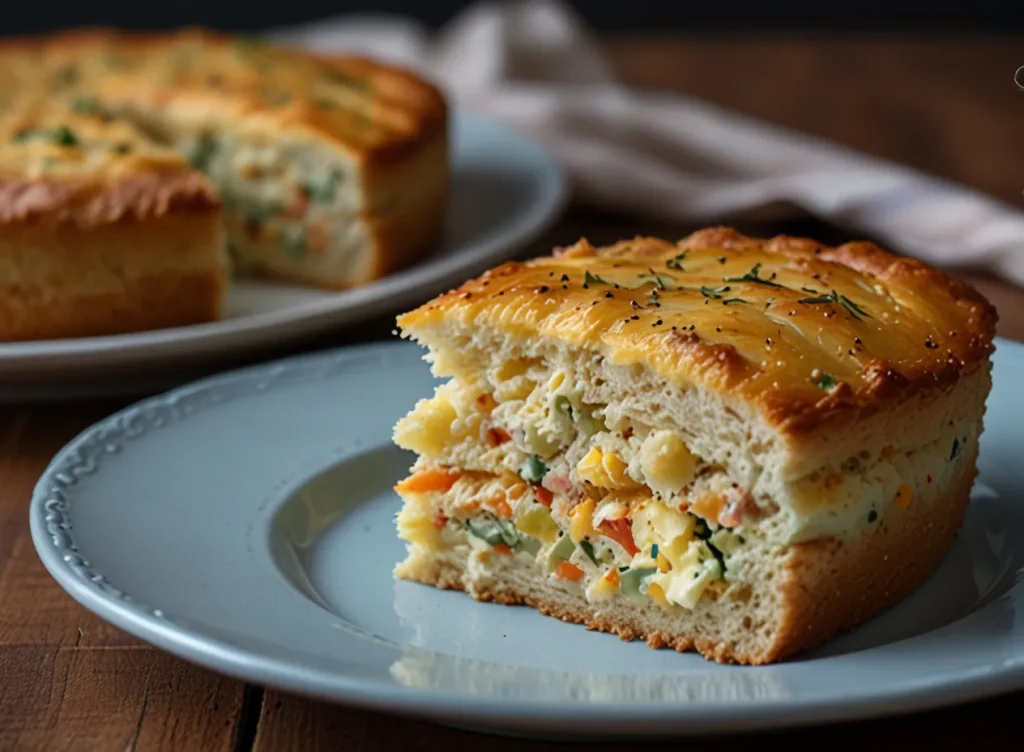 Receita de Torta de Frango com Massa de Pastel