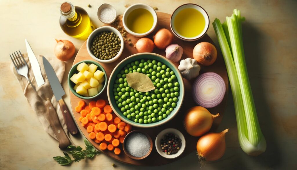 Receita de Sopa de Ervilha