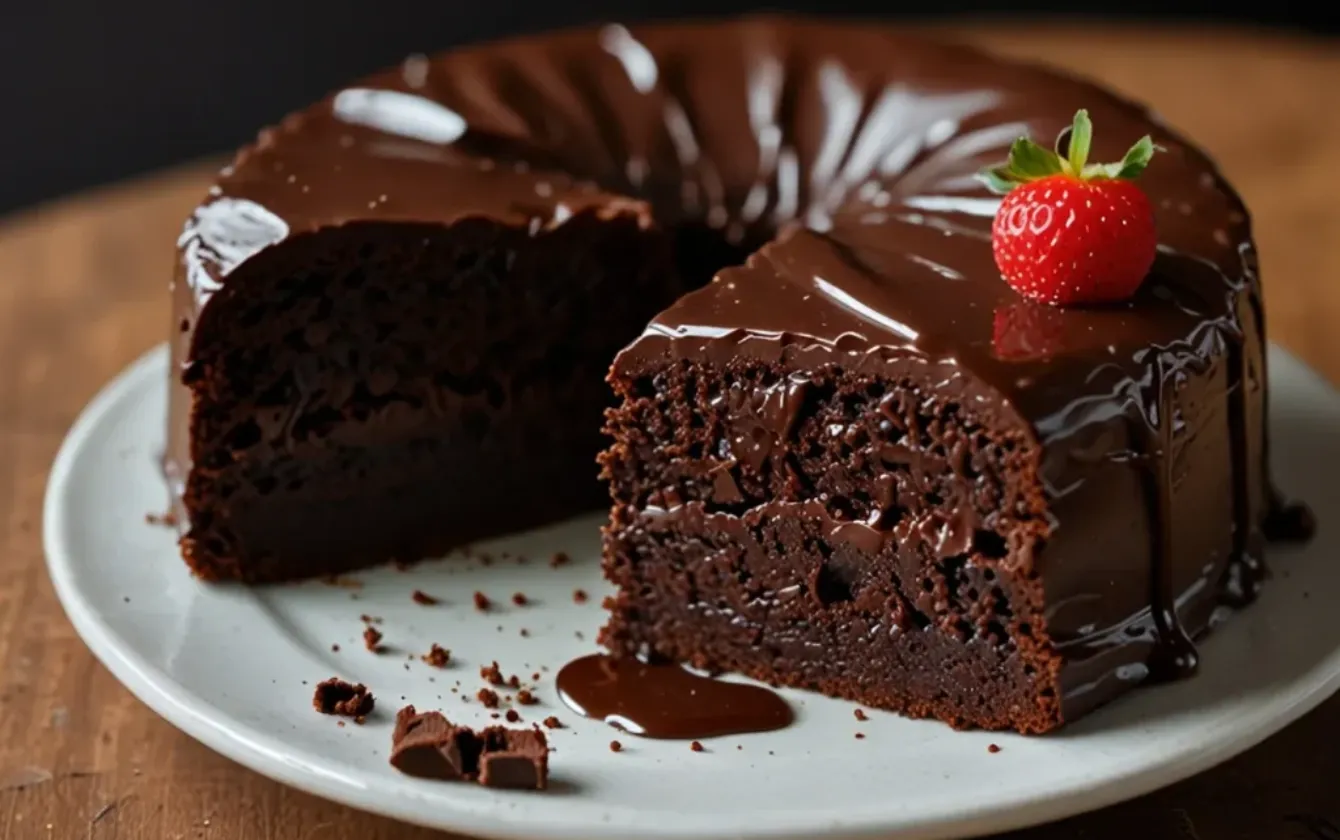 Bolo de Chocolate com Iogurte