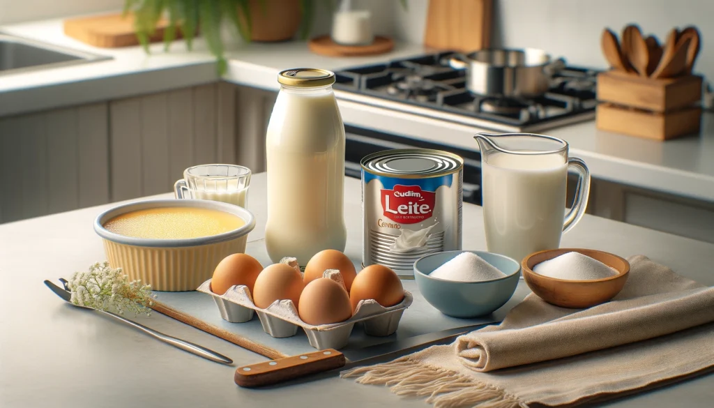 Ingredientes Essenciais para Fazer o Pudim.de.leite.condensado