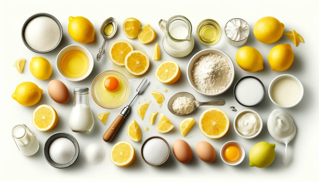 Ingredientes Essenciais para o Bolo de Mousse de Limão Tudo o Que Você Precisa Saber