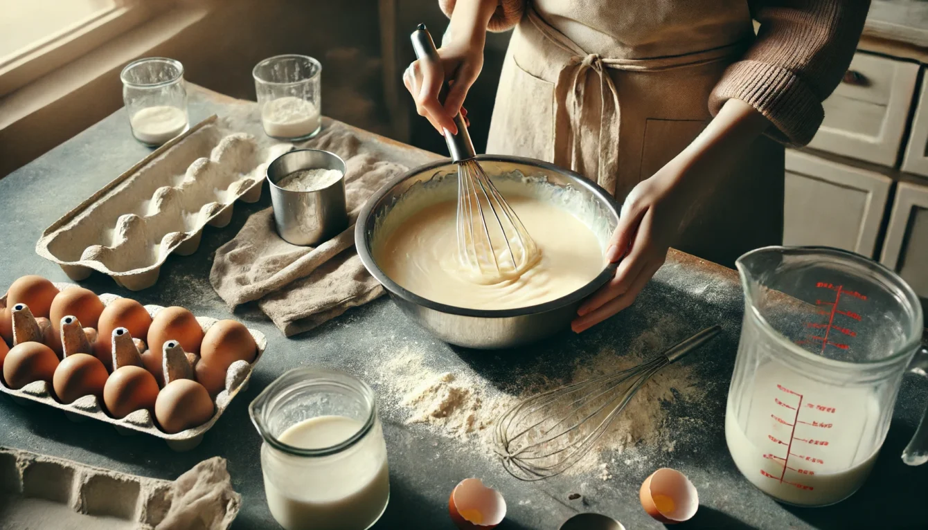Ingredientes Essenciais para um Bolo Simples de Leite Perfeito