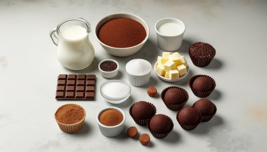 Ingredientes Necessários para o Brigadeiro Sem Leite Condensado