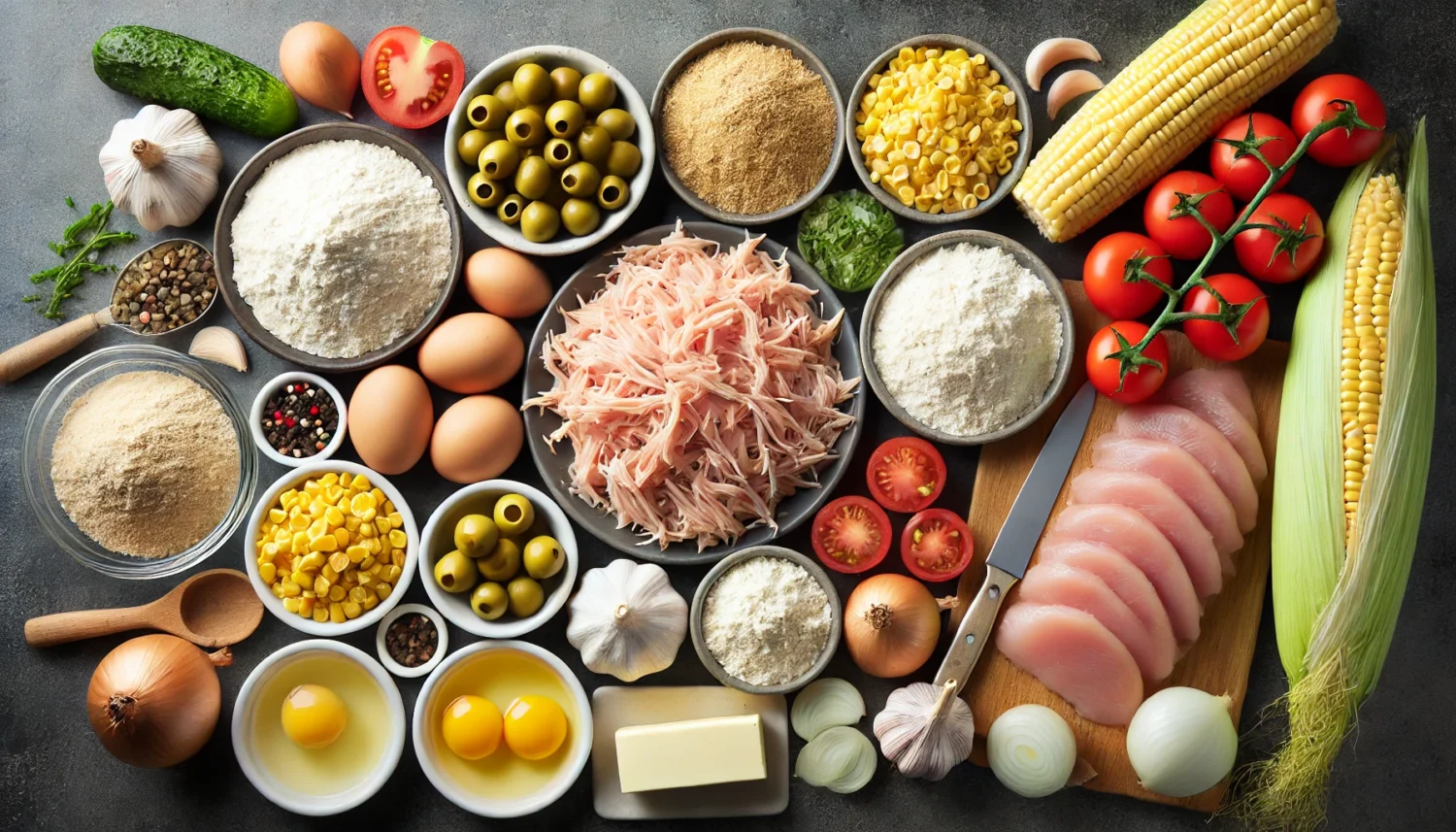 Ingredientes para Preparar um Empadão de Frango Inesquecível