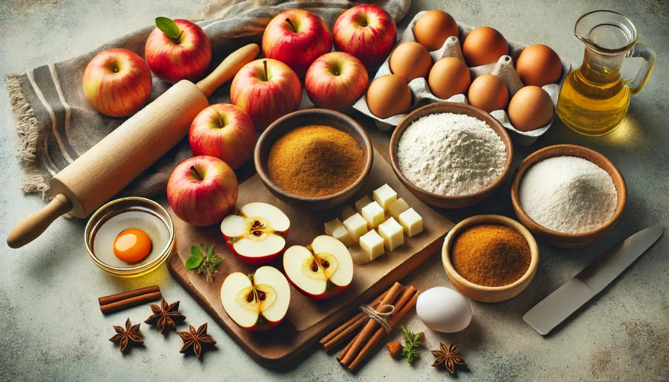 Ingredientes que Farão Toda a Diferença no Seu Bolo de Maçã com Canela