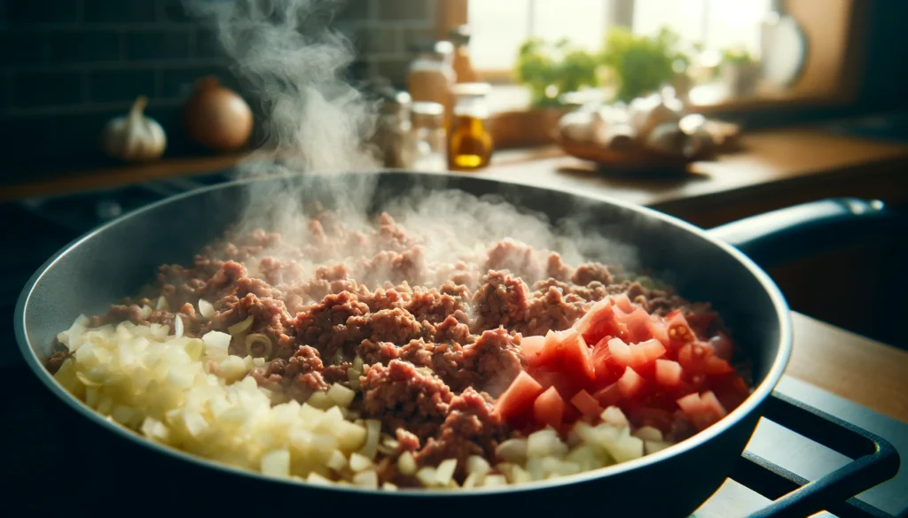Passo a Passo da Receita de Carne Moída com Batata Simples e Delicioso