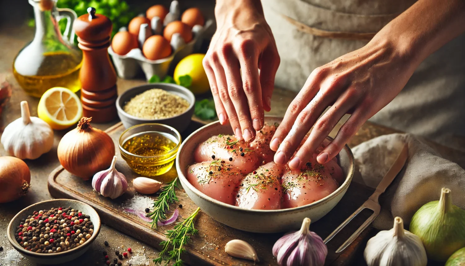 Passo a Passo para Temperar Frango Dicas Práticas e Detalhadas