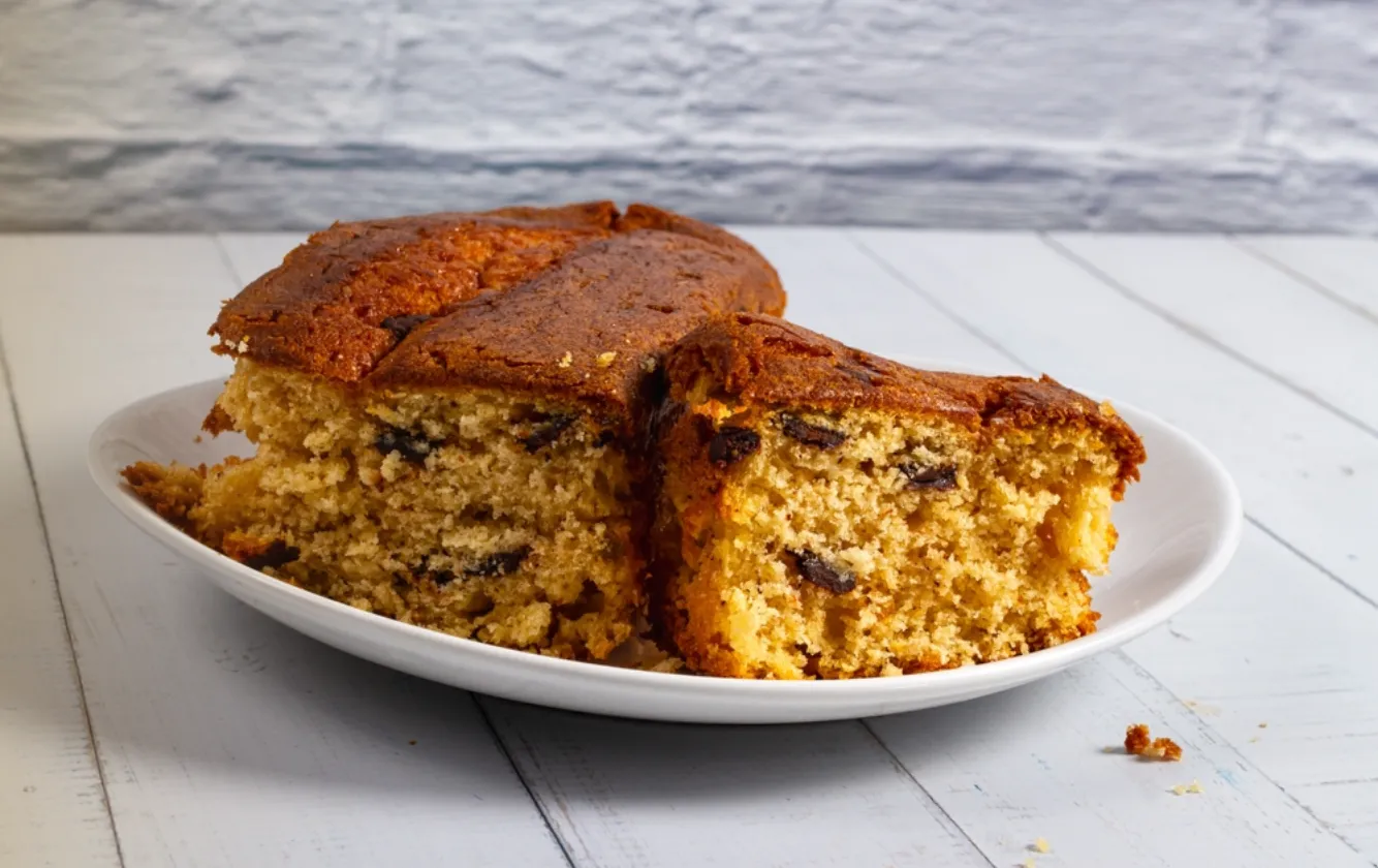Receita de Bolo Fitness de Banana