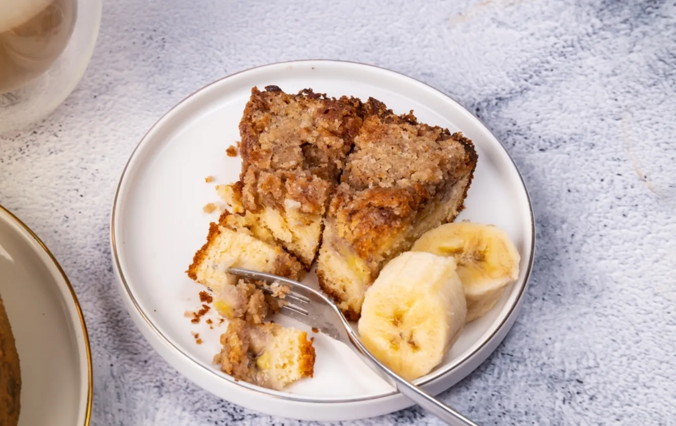 Receita de Bolo de banana com aveia e chocolate