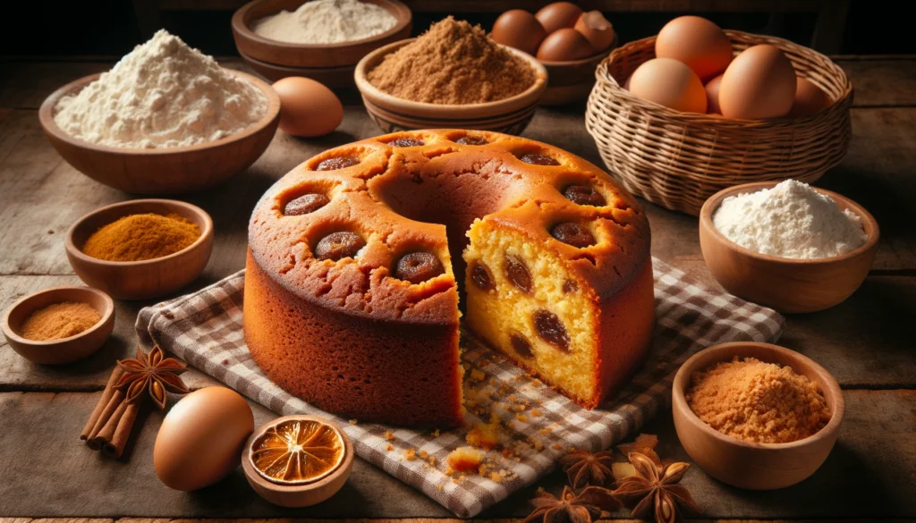 Receita de Bolo de Fubá Fofinho e Úmido de Liquidificador com Goiabada