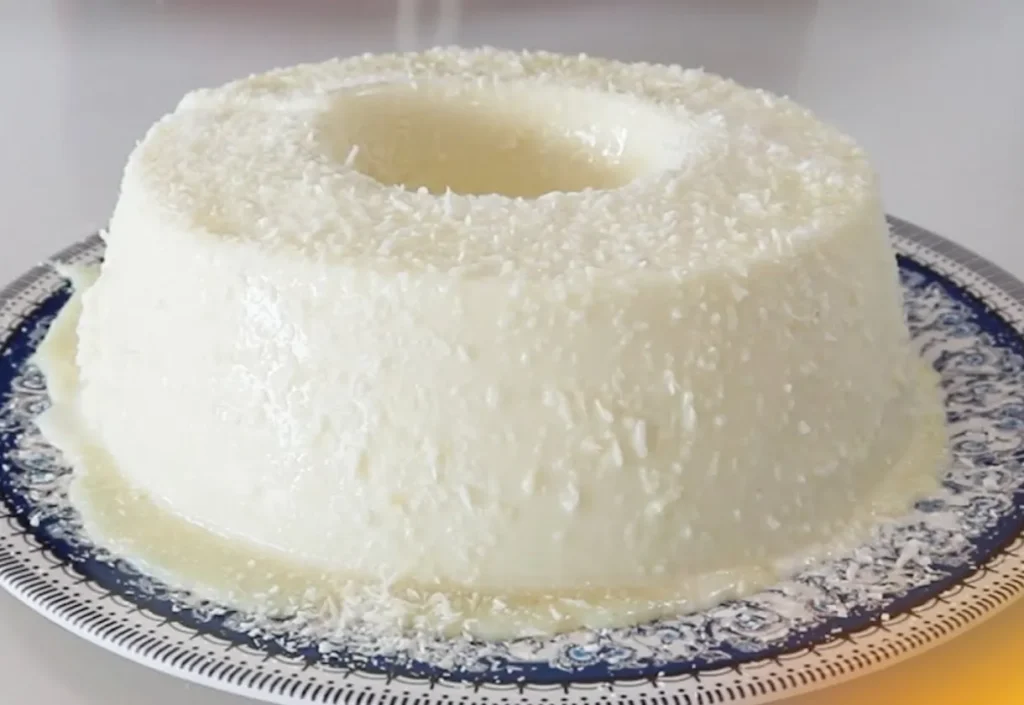 Receita de Bolo de Tapioca Granulada Gelado
