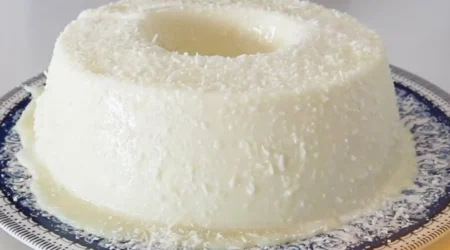 Receita de Bolo de Tapioca Granulada Gelado
