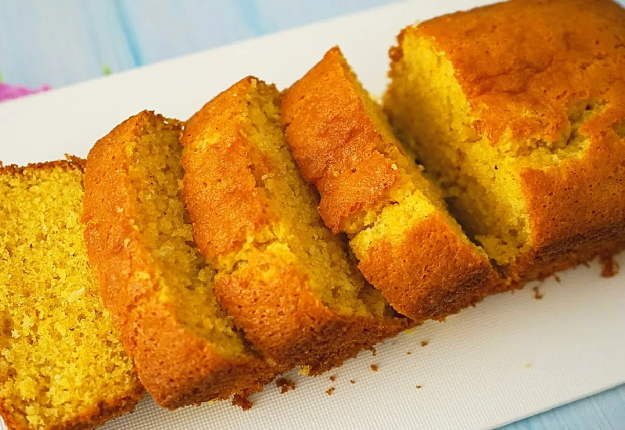 Receita de Bolo de flocão de milho fofinho