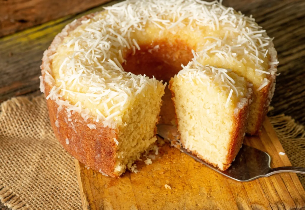 Receita de Bolo de tapioca de liquidificador light