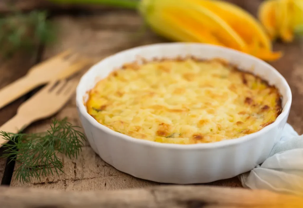 Receita de Suflê de chuchu com carne moída