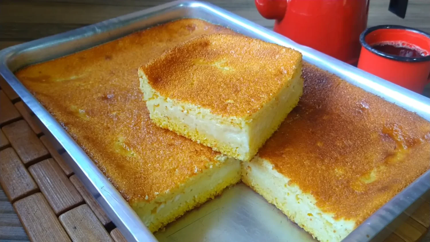 Bolo de Fubá Cremoso Receita de Liquidificador para Café da Tarde