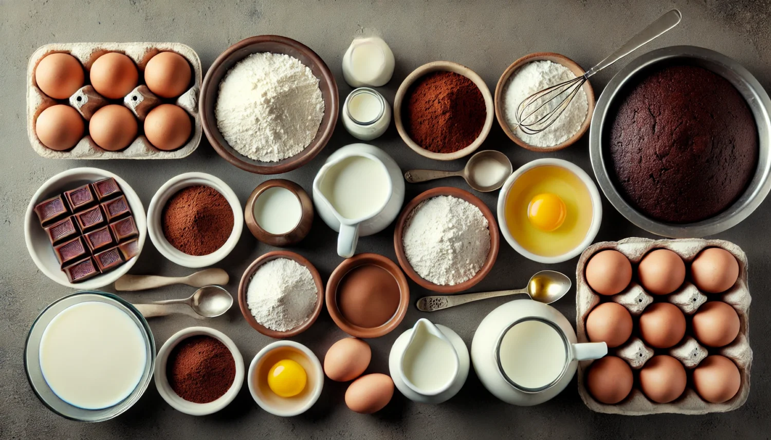Ingredientes Necessários para Fazer o Bolo de Pudim com Chocolate