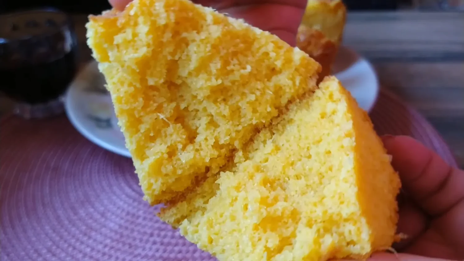 Ingredientes para o Bolo de Milho Simples e Deliciosos