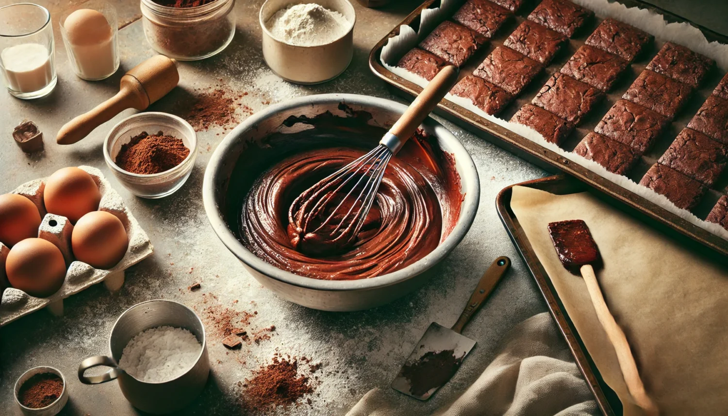 Modo de preparo passo a passo para o brownie de chocolate perfeito