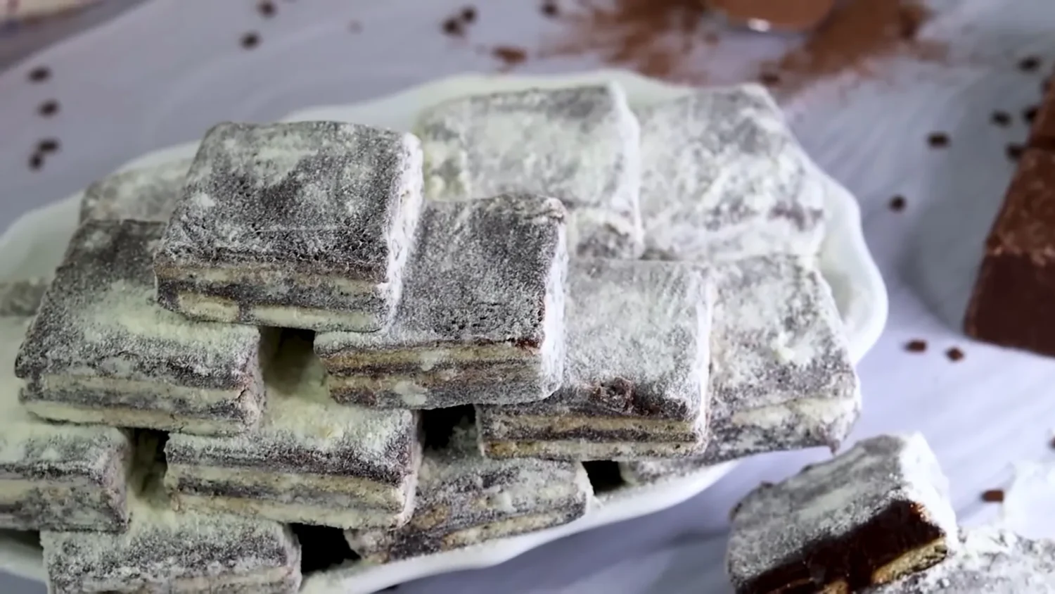 Palha Italiana de Chocolate Trufado