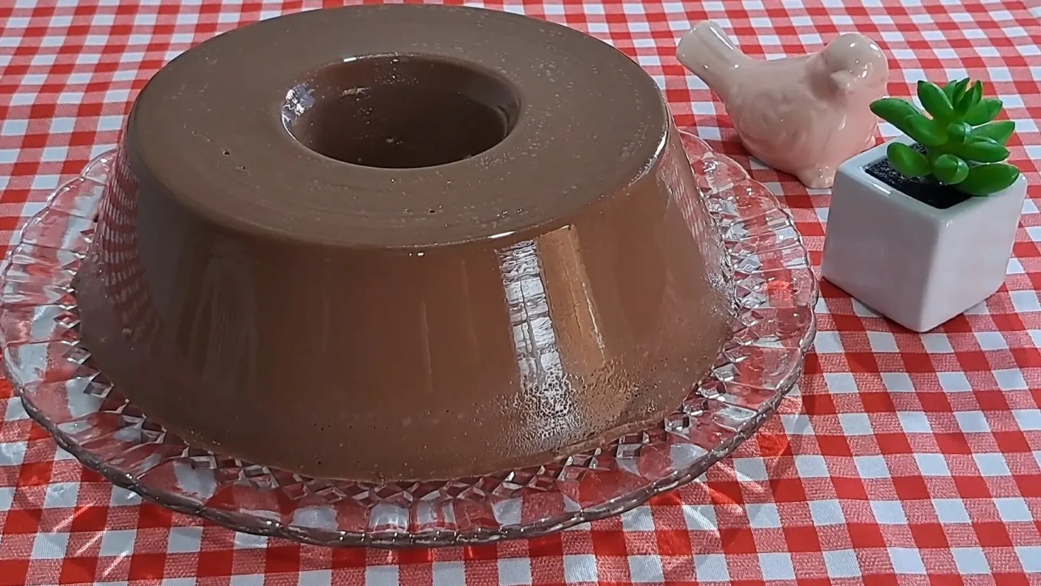 Sobremesa Fácil Pudim de Leite Ninho com Chocolate em Camadas