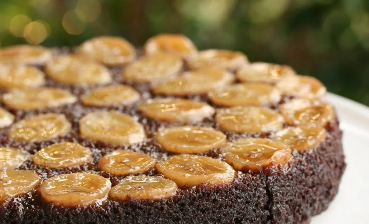 bolo de chocolate com banana