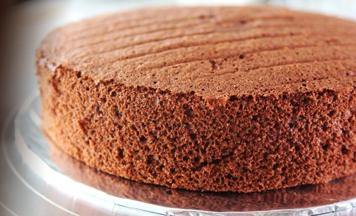 receita de pão de ló de chocolate
