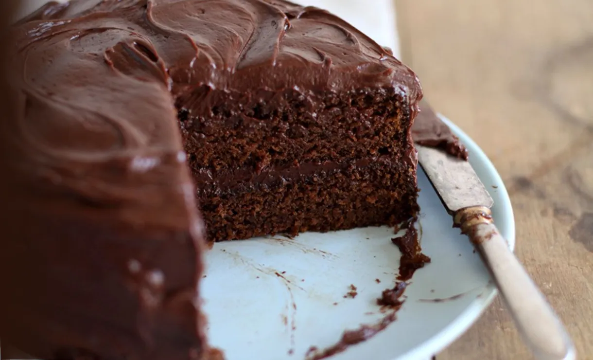 receita facil de bolo de chocolate