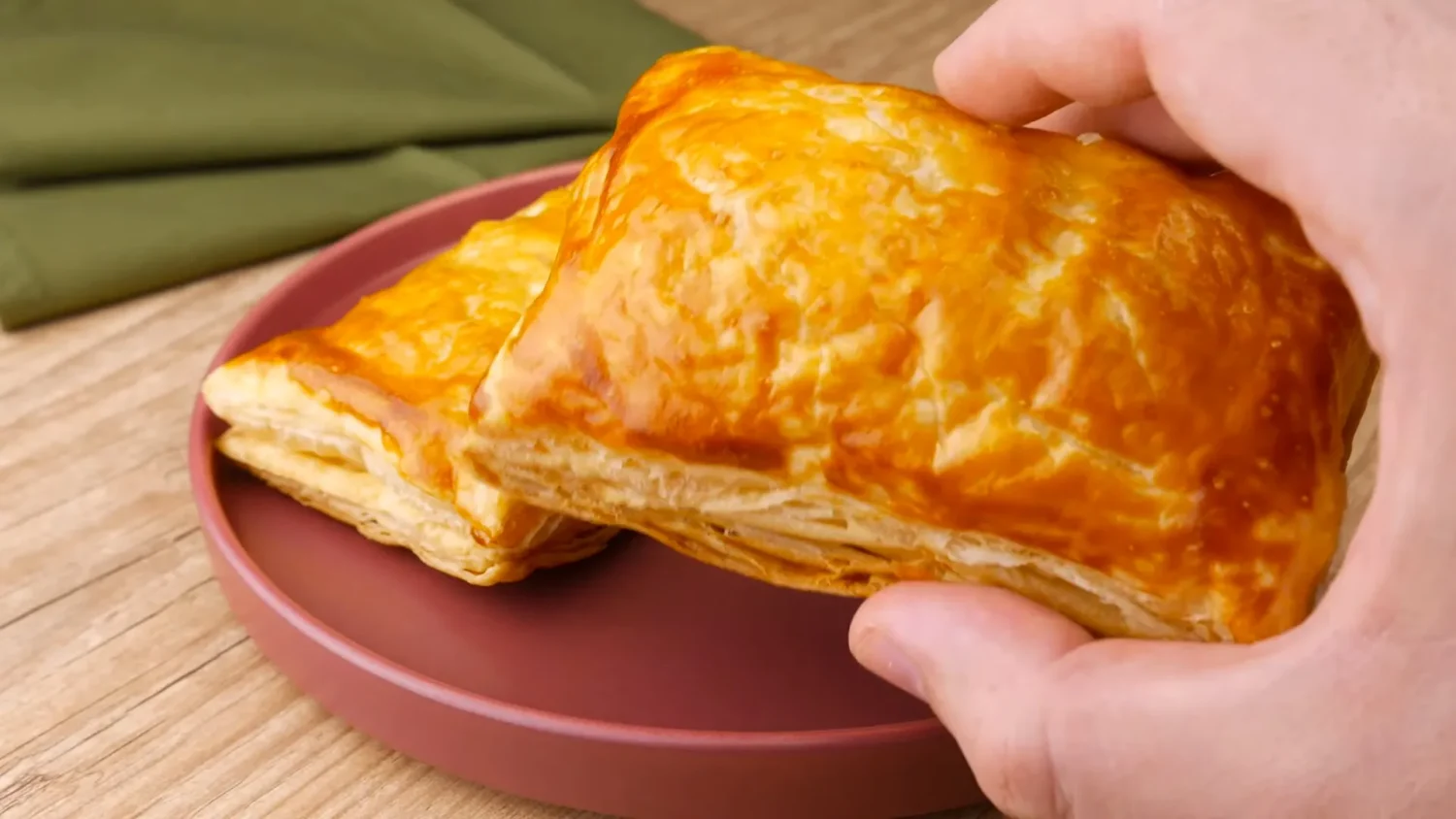 Folhado de Palmito com Catupiry Rápido e Fácil com 4 Ingredientes